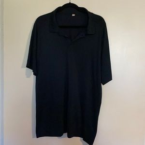Lululemon Men’s Polo Shirt Navy Blue Size XXL